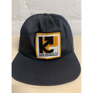 Kar Products Vintage K-Brand Ball Cap Hat Snapback Trucker Patch